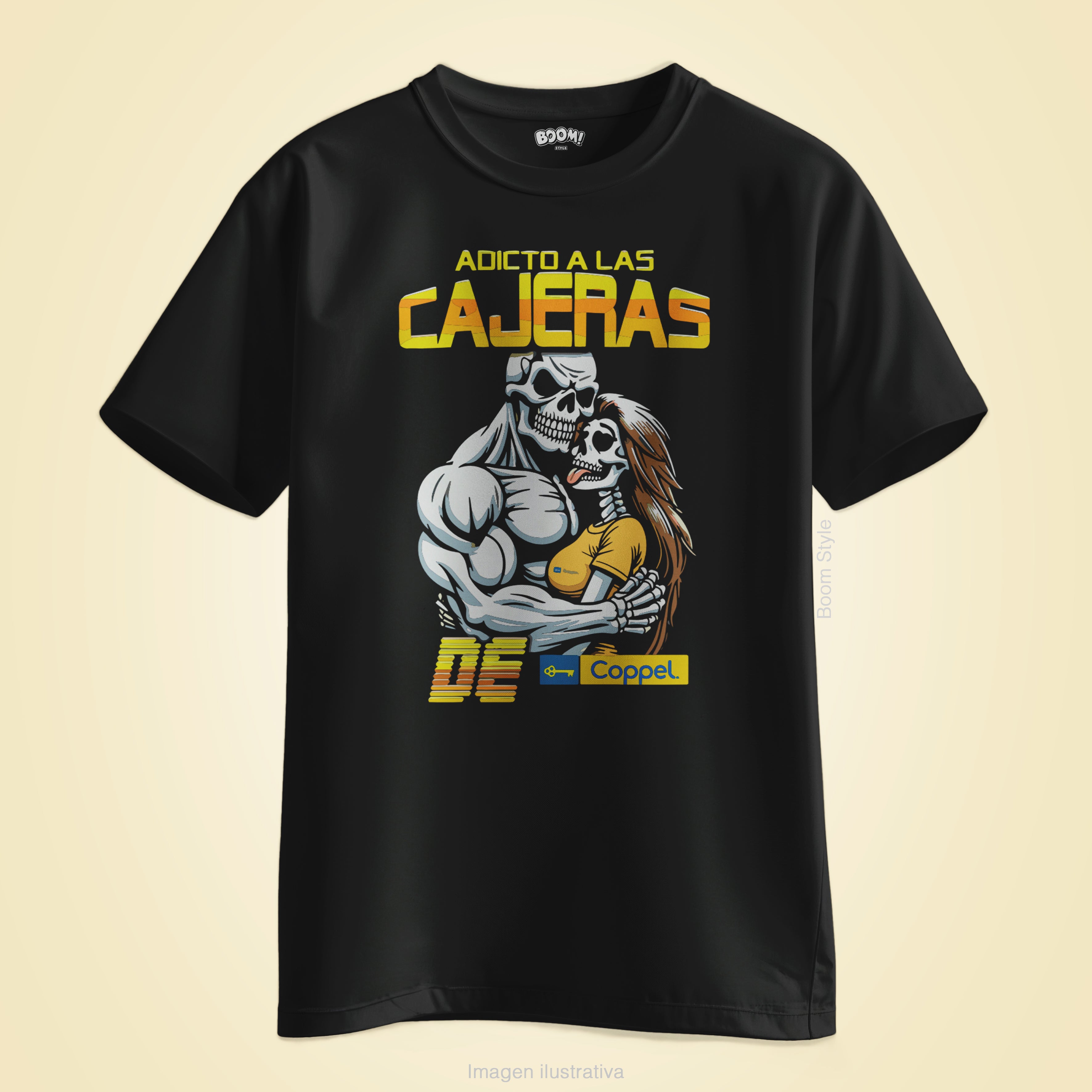 Playera | Adicto a las cajeras de Coppel