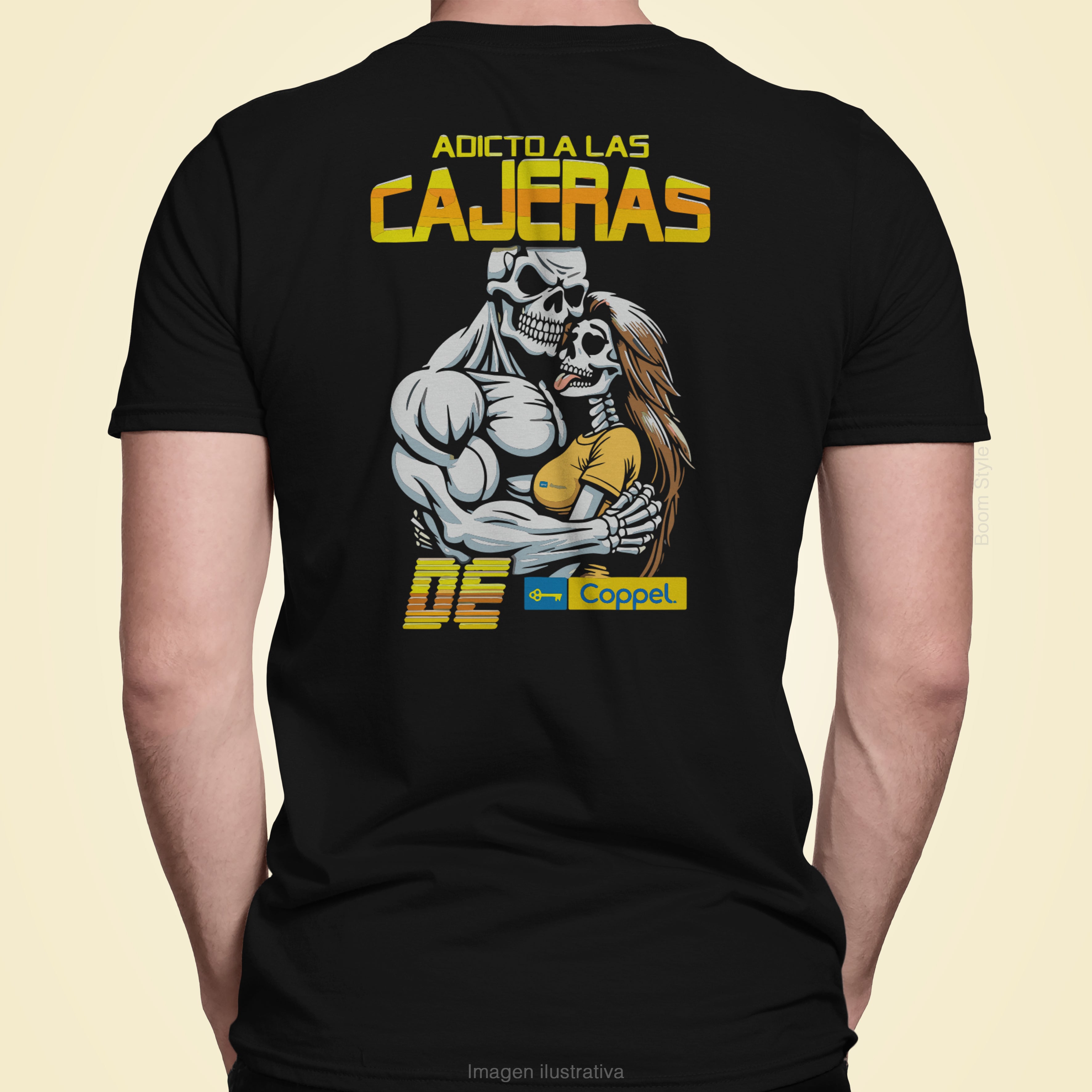 Playera | Adicto a las cajeras de Coppel