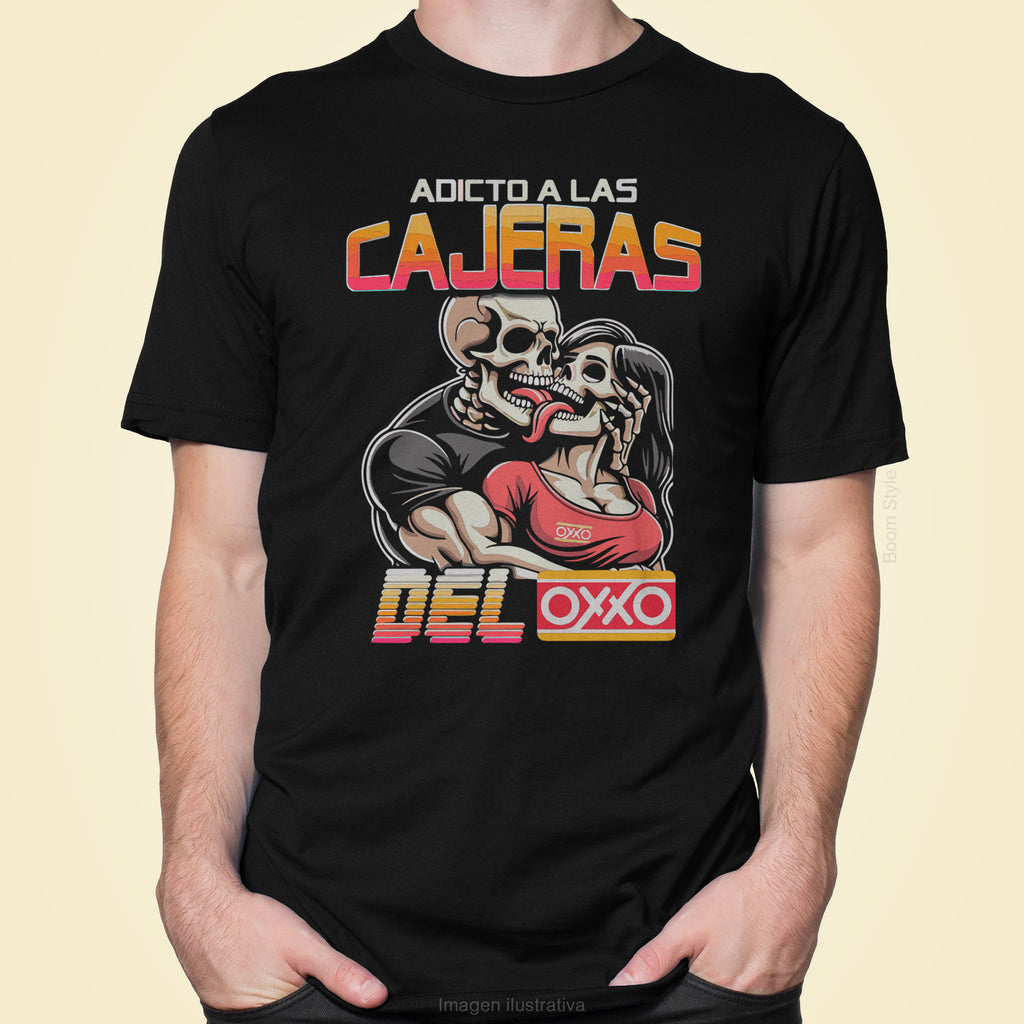 Playera | Adicto a las cajeras del Oxxo