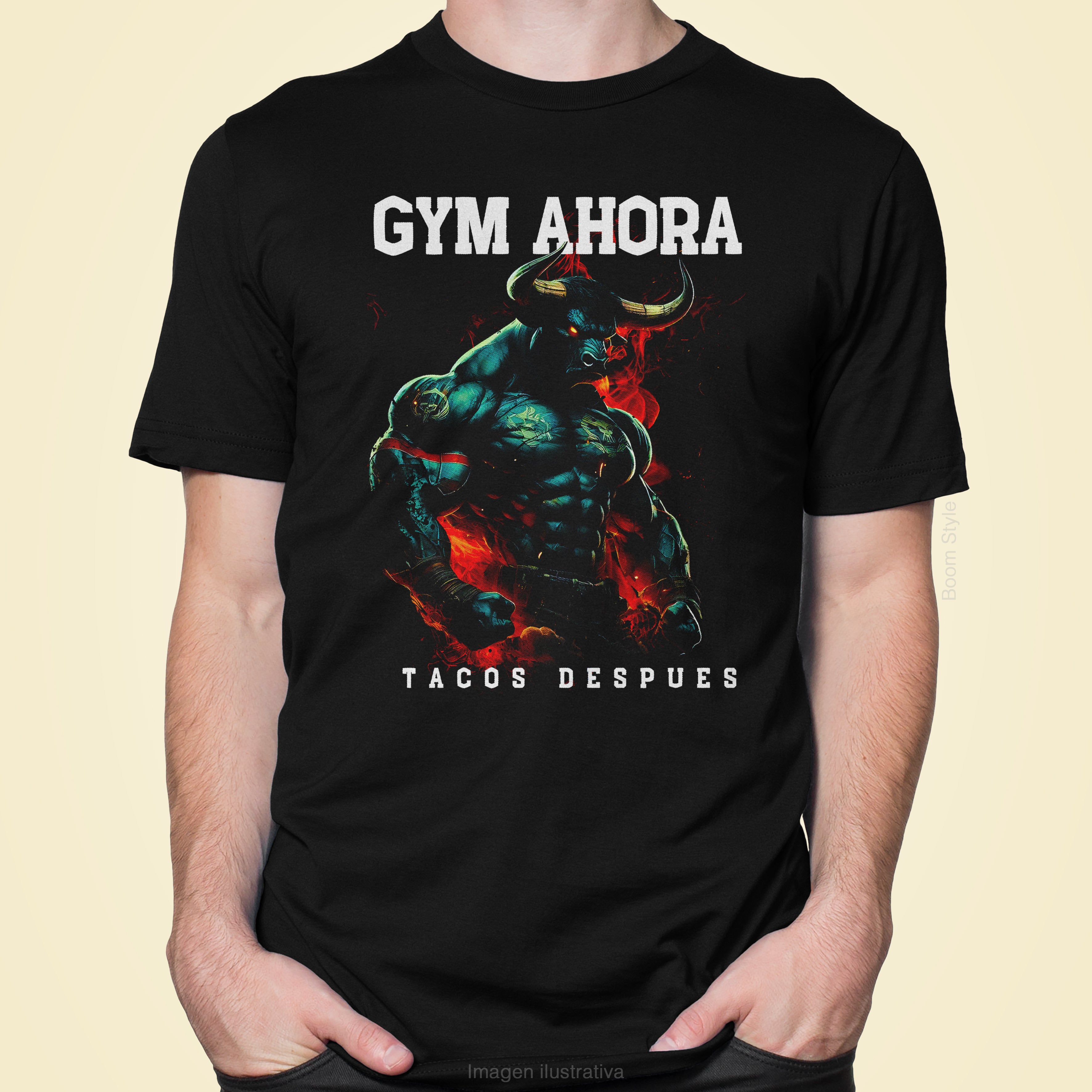 Playera | Gym ahora tacos despues
