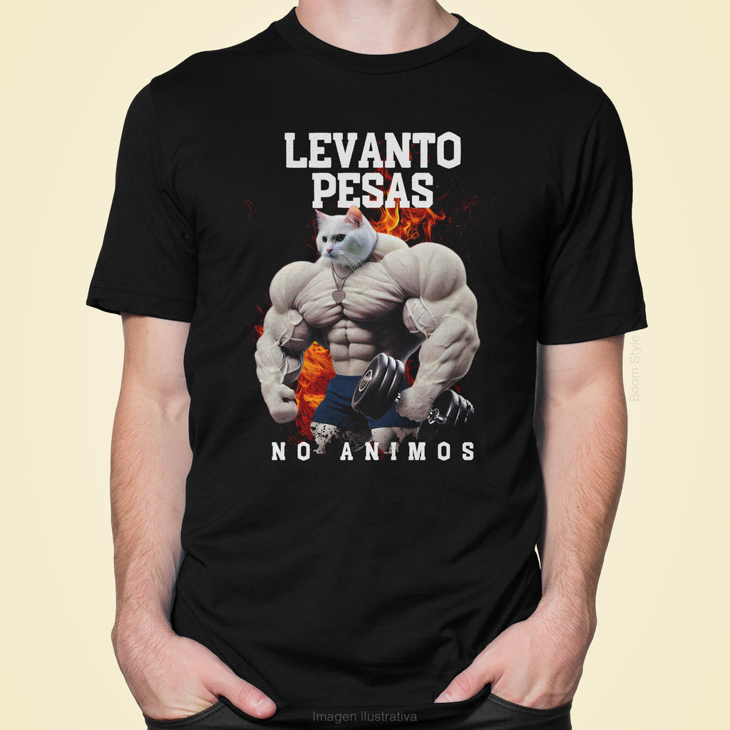 Playera | Levanto pesas no animos