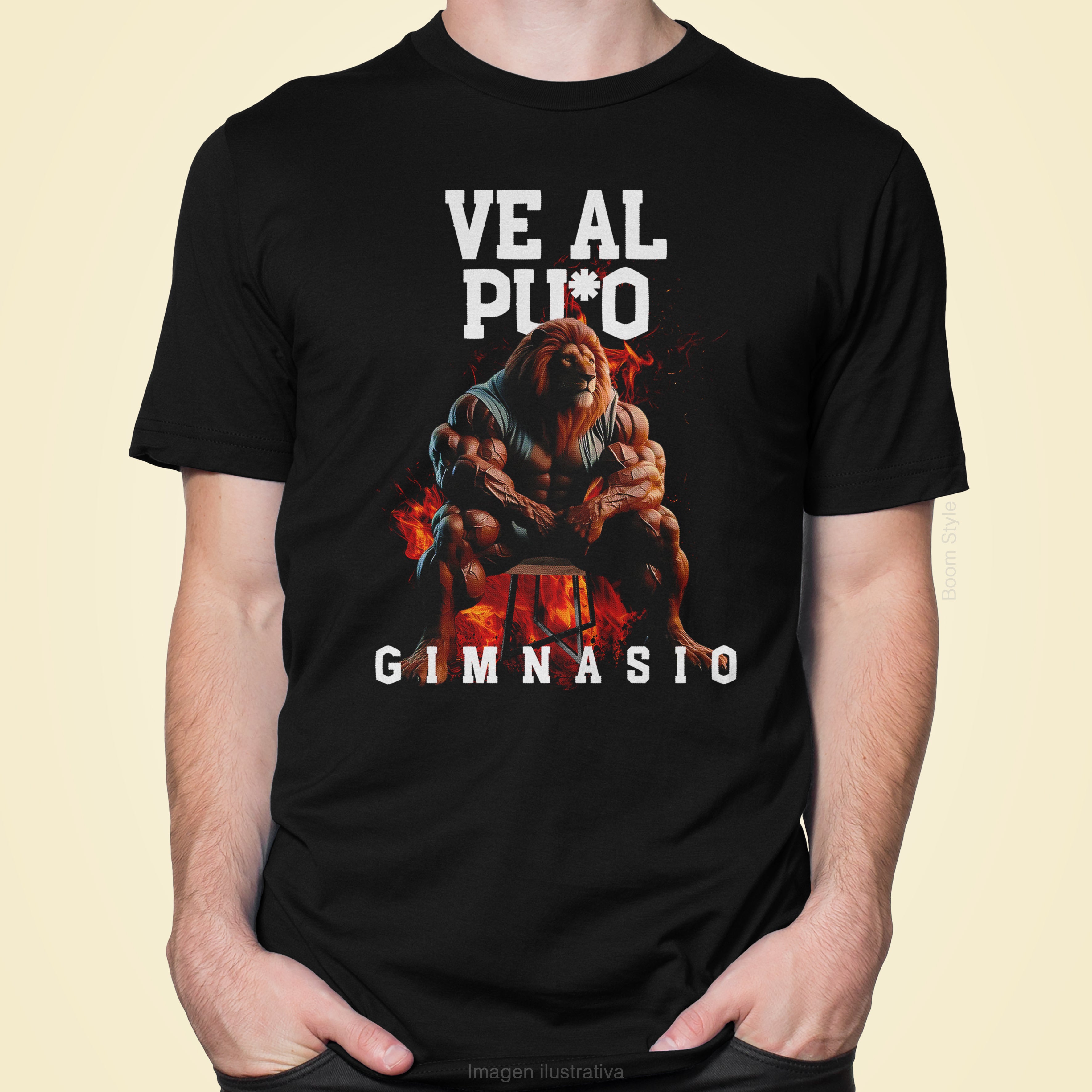 Playera | Ve al pu*o gimnasio